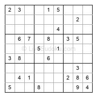 Play hard daily sudoku number 1179366