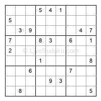 Play hard daily sudoku number 1187382