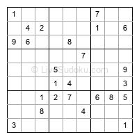 Play hard daily sudoku number 1208476