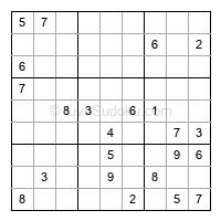 Play hard daily sudoku number 1212831