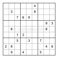 Play hard daily sudoku number 1239971