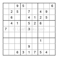 Play hard daily sudoku number 1246380