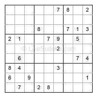 Play hard daily sudoku number 1247835