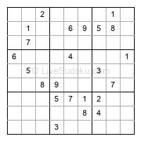 Play hard daily sudoku number 1290370