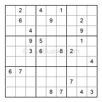Play hard daily sudoku number 1370321