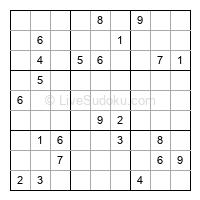 Play hard daily sudoku number 1374817