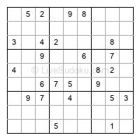 Play hard daily sudoku number 1402217