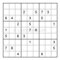 Play hard daily sudoku number 1413515
