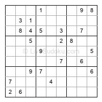 Play hard daily sudoku number 1414278