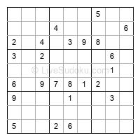 Play hard daily sudoku number 1421089