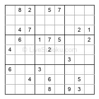 Play hard daily sudoku number 1424102