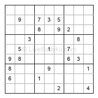 Play hard daily sudoku number 1427139