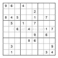 Play hard daily sudoku number 1431987