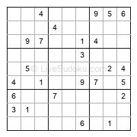 Play hard daily sudoku number 1435859