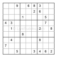 Play hard daily sudoku number 1437700