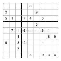 Play hard daily sudoku number 1441336