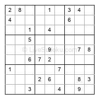 Play hard daily sudoku number 1441712
