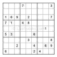 Play hard daily sudoku number 1457816