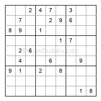 Play hard daily sudoku number 1489000