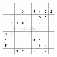 Play hard daily sudoku number 1490975