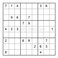 Play hard daily sudoku number 1492666