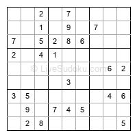 Play medium daily sudoku number 506456