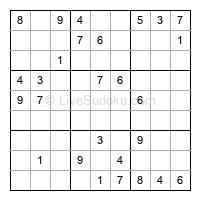 Play medium daily sudoku number 512419