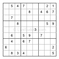 Play medium daily sudoku number 513028