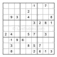 Play medium daily sudoku number 513372