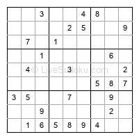 Play medium daily sudoku number 523379