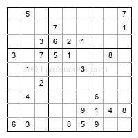 Play medium daily sudoku number 539549