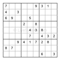 Play medium daily sudoku number 551176