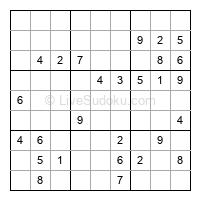 Play medium daily sudoku number 563649