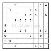Play medium daily sudoku number 572515