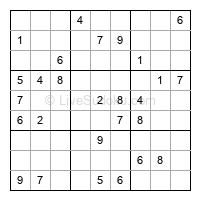 Play medium daily sudoku number 589206