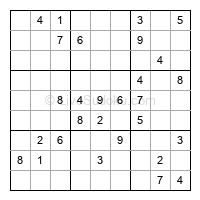 Sudoku Médio Para Imprimir.