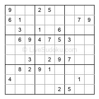 Play medium daily sudoku number 606014