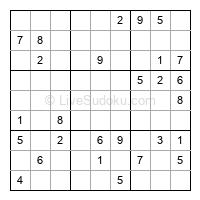 Play medium daily sudoku number 607656