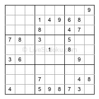 Play medium daily sudoku number 624082