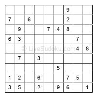 Play medium daily sudoku number 638651