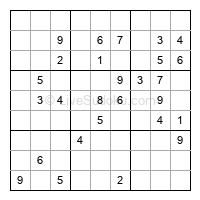Play medium daily sudoku number 652733
