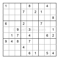Play medium daily sudoku number 670734