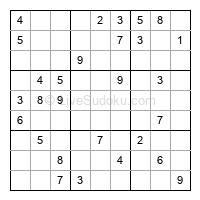 Play medium daily sudoku number 683856