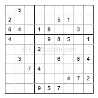Play medium daily sudoku number 685397