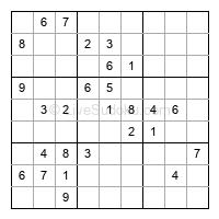 Play medium daily sudoku number 690837