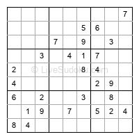 Play medium daily sudoku number 692350