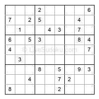 Play medium daily sudoku number 693007