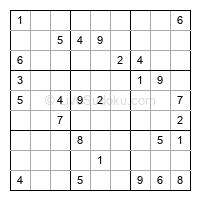 Play medium daily sudoku number 709656