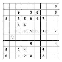 Play medium daily sudoku number 710502
