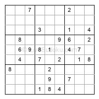Play medium daily sudoku number 716816